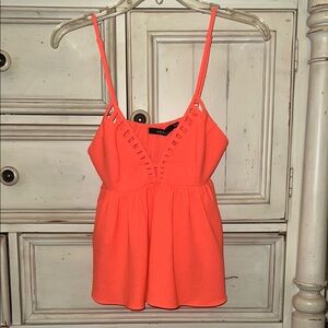 Stylish Orange Women's Top